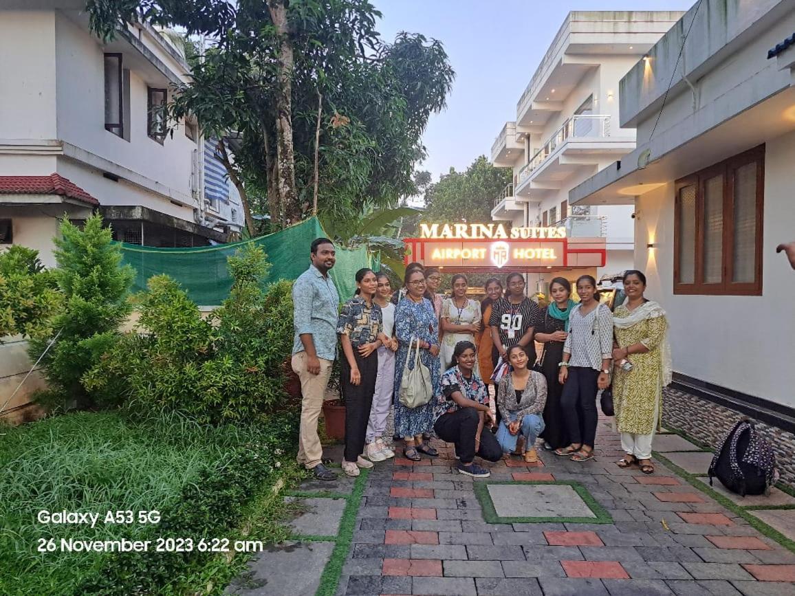 Marina Suites Airport Hotel Kochi Luaran gambar